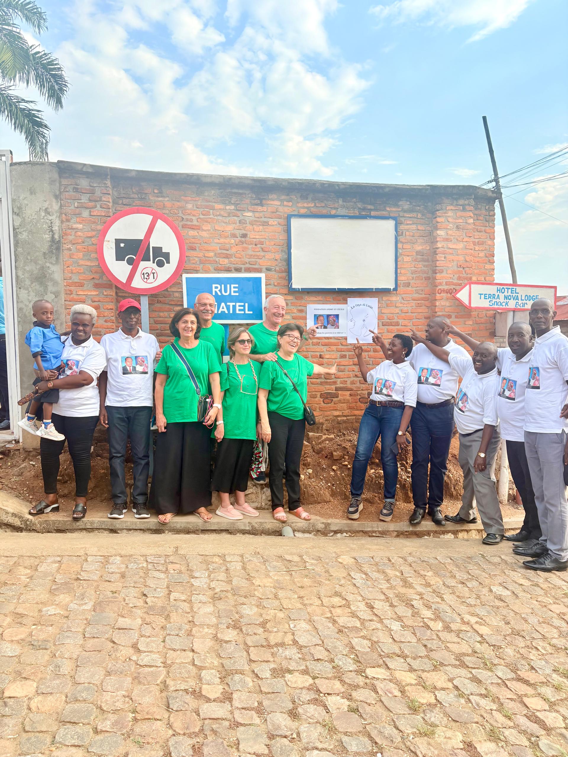 Inauguration de la maison Casa di Lucia à Bubanza